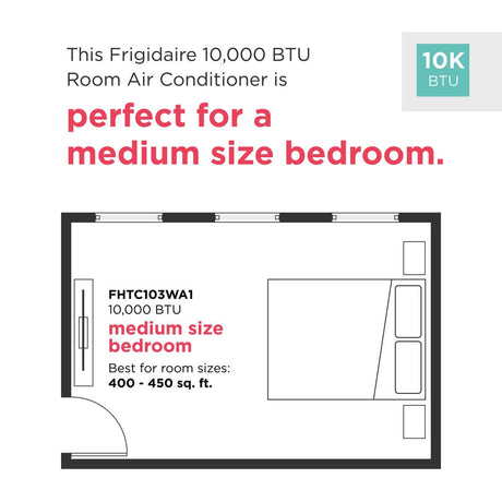 10,000 BTU Wall Room Air Conditioner