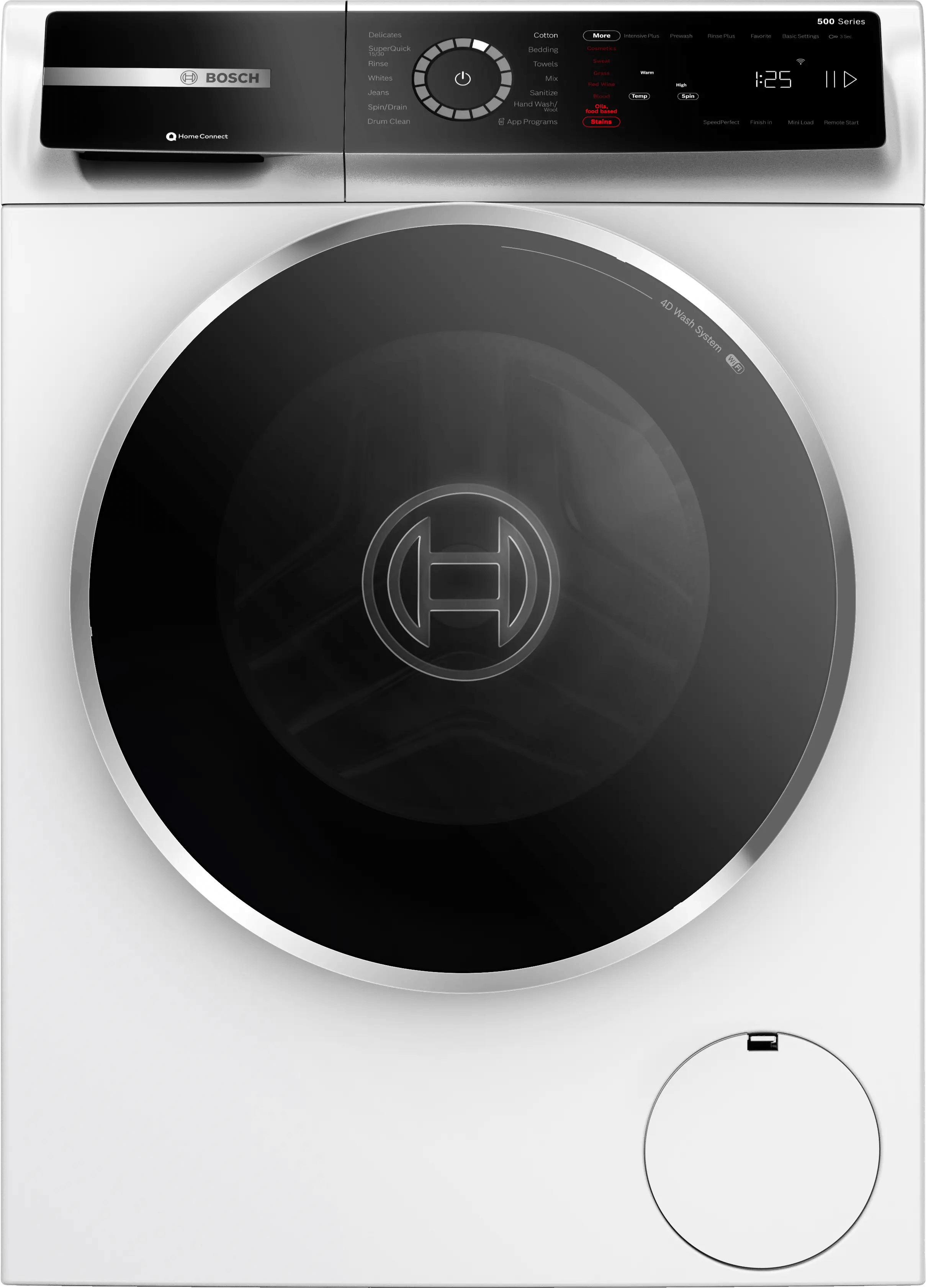 500 Series Compact Washer , White