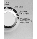 GE® ENERGY STAR® 4.4 cu. ft. stainless steel capacity washer