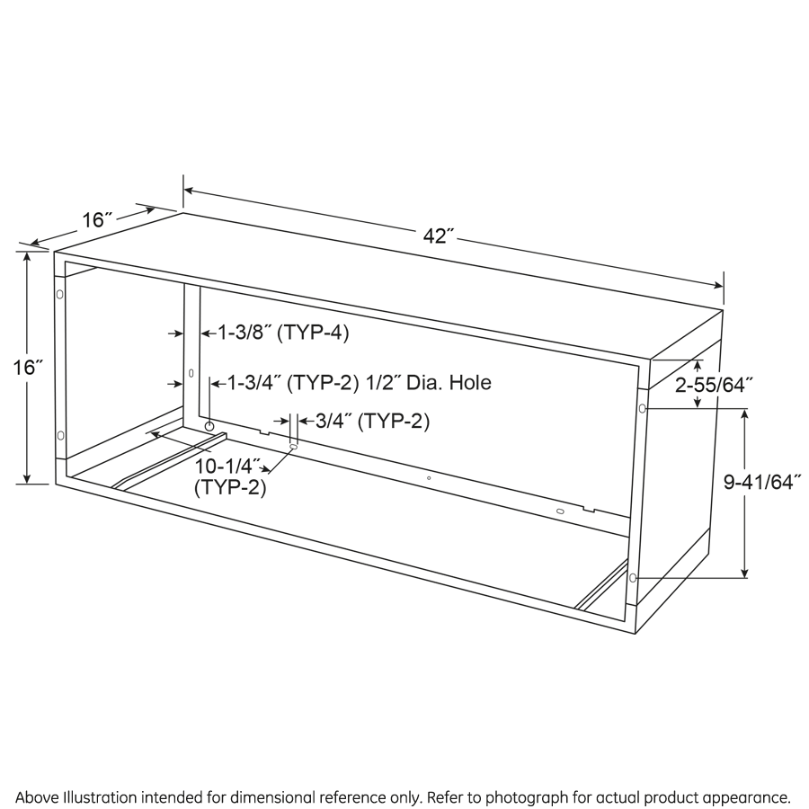 Quick Snap Wall Sleeve 16" Extended Depth