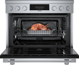 800 Series Induction freestanding range 36" Stainless Steel