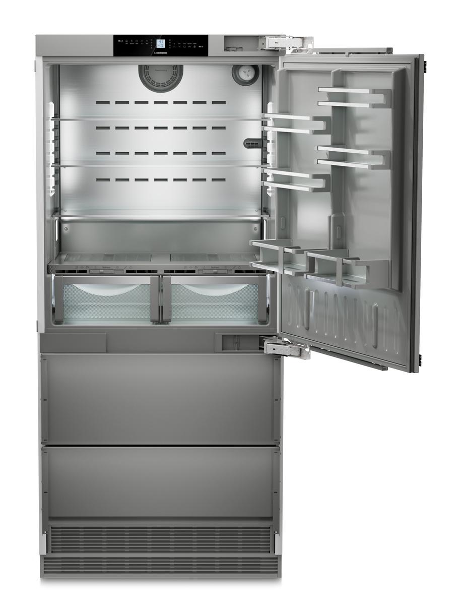Fully Integrated Bottom Freezer Refrigerator with BioFresh