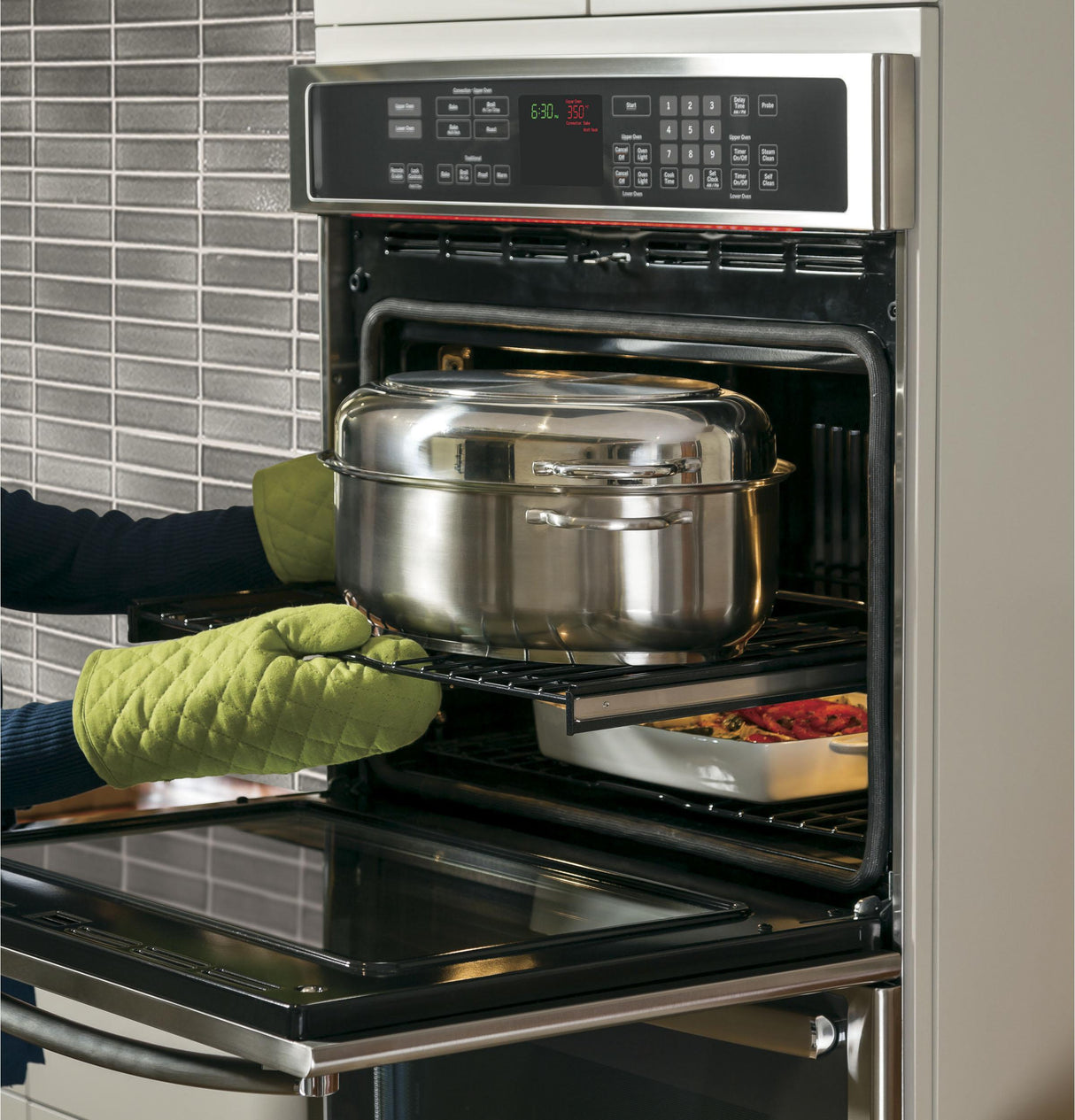 GE Profile™ Series 30" Built-In Double Convection Wall Oven
