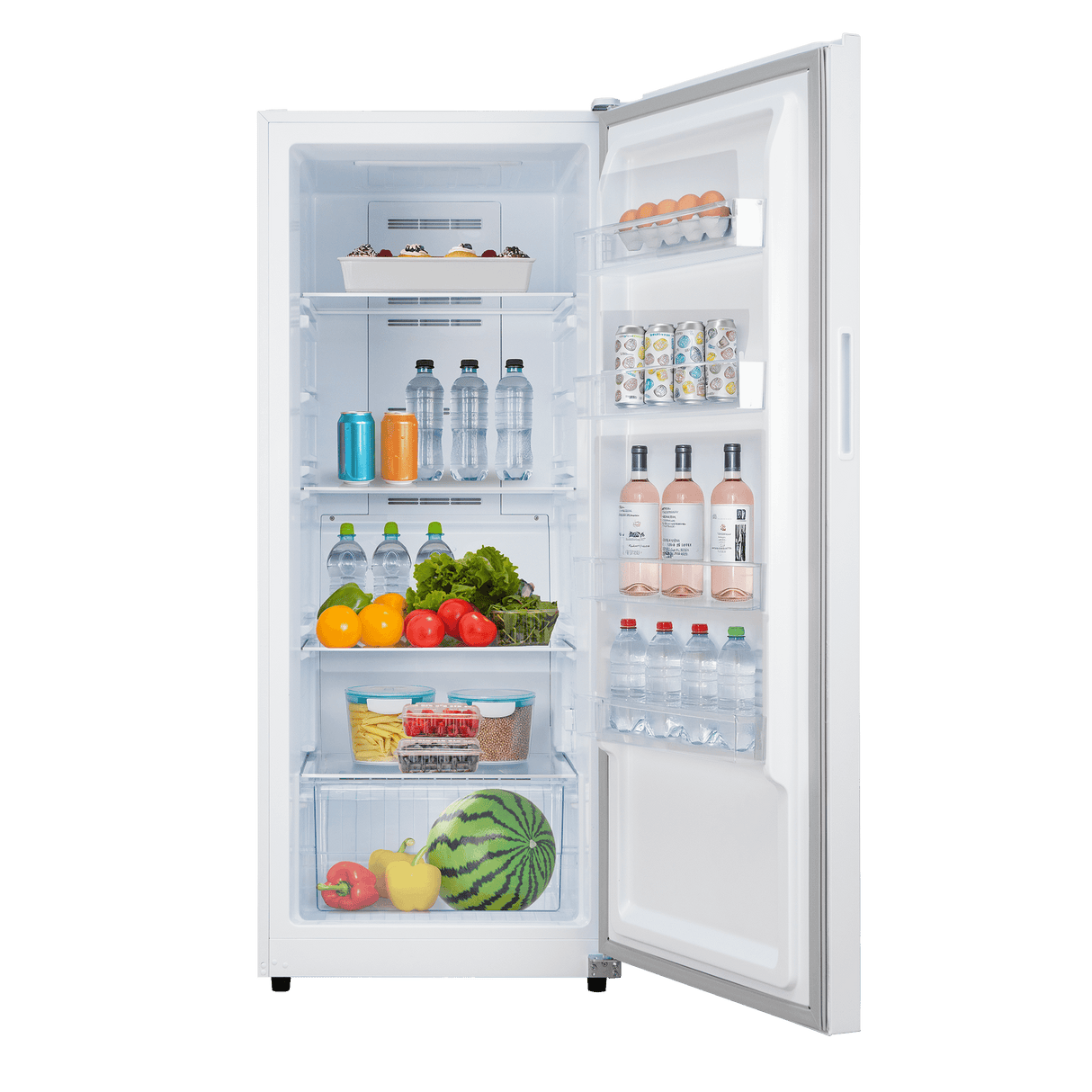 Element 14.0 cu. ft. Upright Convertible Freezer / Refrigerator - White, ENERGY STAR (EUF14CEEW)