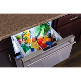 24-In Built-In Refrigerated Drawers with Door Style - Stainless Steel, Door Swing - Field Reversible