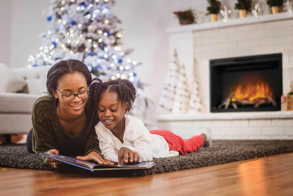 Element 42 Built-in Electric Fireplace