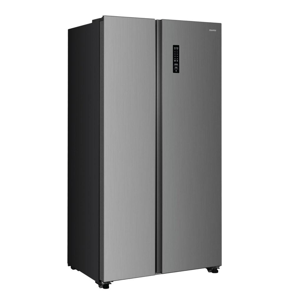 Danby 21.2 cu. ft. Side-by-Side Refrigerator in Stainless Steel Look