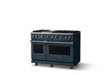 48"W. Sealed Burner Gas Range (Burner: 6g, Finish: Squall, Trim: Polished Chrome, Fuel: Natural Gas)