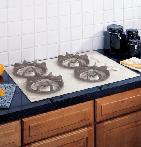 GE® 30" Built-In Gas Cooktop