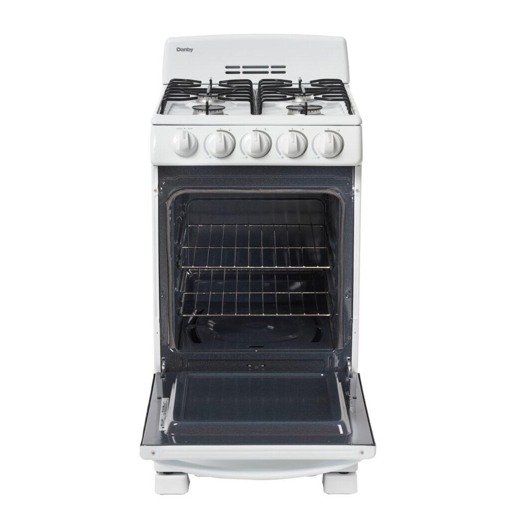 Danby 20" Wide Gas Range in White