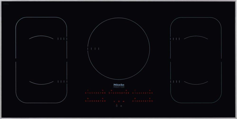 KM 6377 - Induction Cooktop in maximum width for the best possible cooking and user convenience.