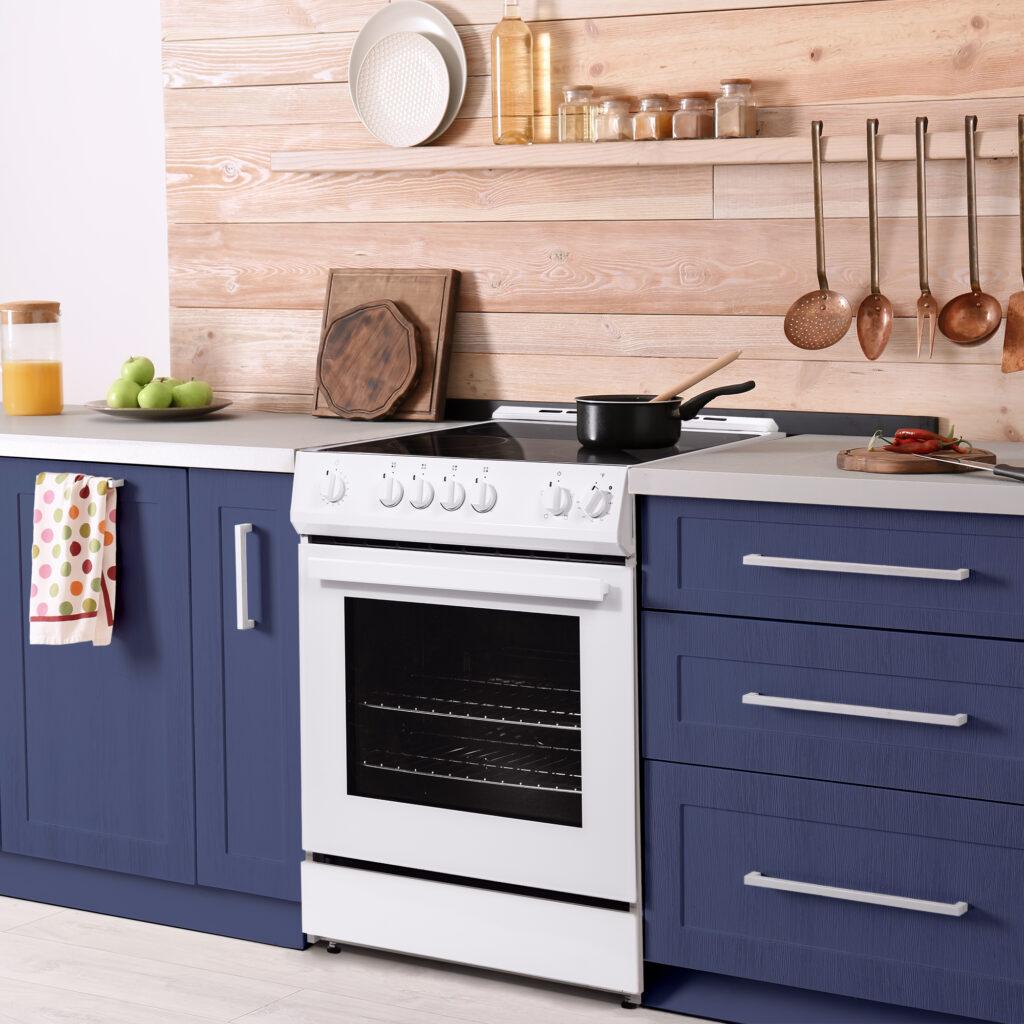 Danby 30 Slide in Smooth Top Electric Range with Knob Controls in White