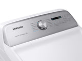 7.4 cu. ft. Electric Dryer with Steam Sanitize+ in White