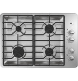 GE® 30" Built-In Gas Cooktop