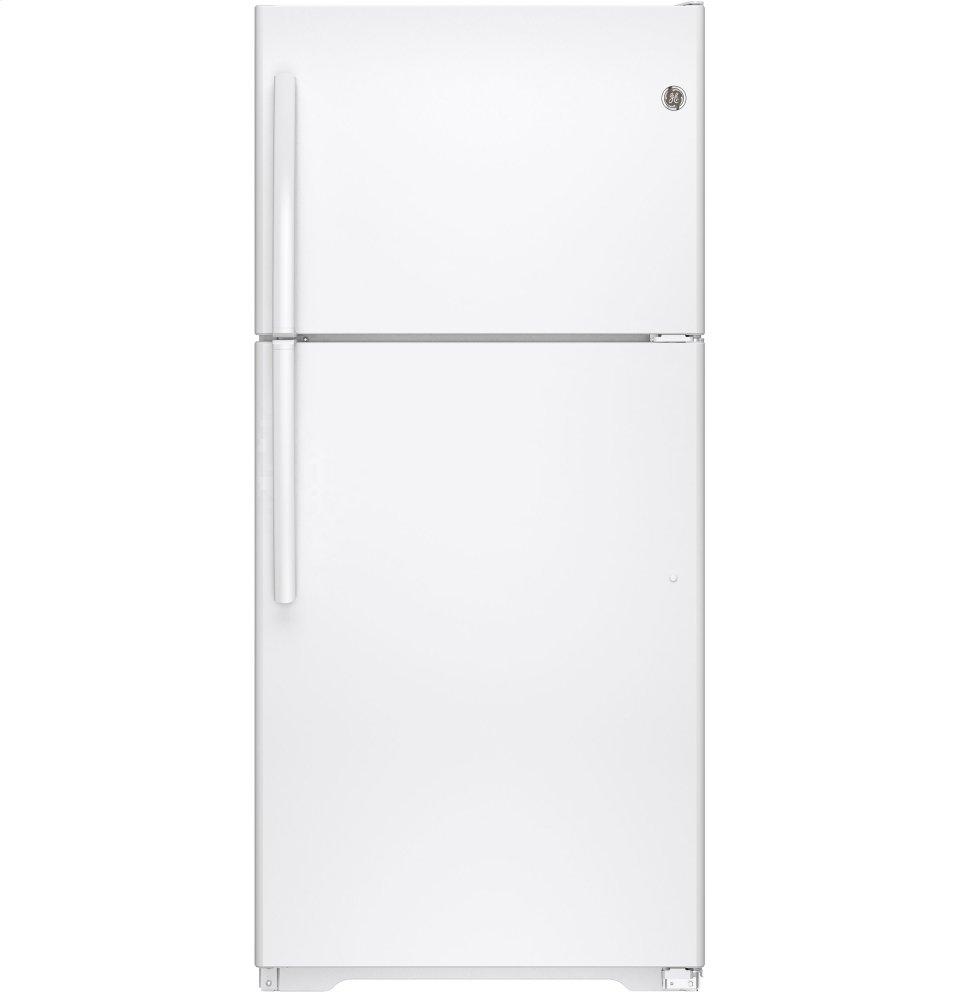 GE® ENERGY STAR® 18.2 Cu. Ft. Top-Freezer Refrigerator