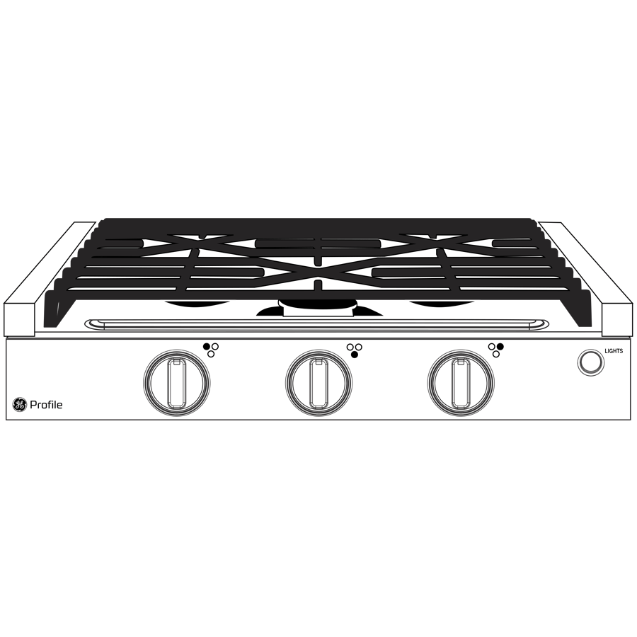 GE Profile™ 21" Rangetop