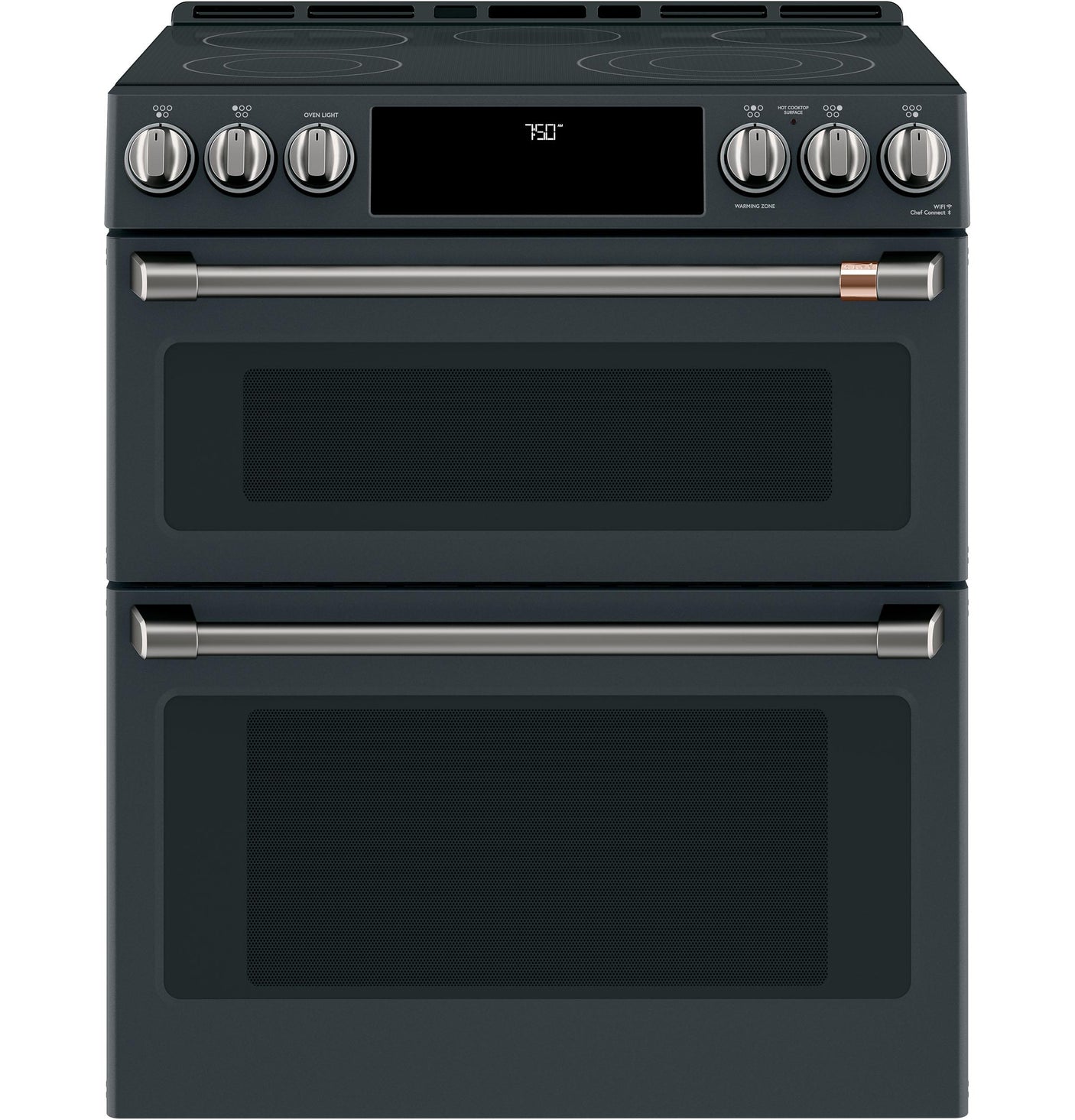 Café™ Front Control Electric Knobs and Handles - Brushed Black