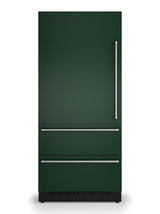 36"W. Integrated Bottom Freezer Door Panel Left Hinge - Ivy
