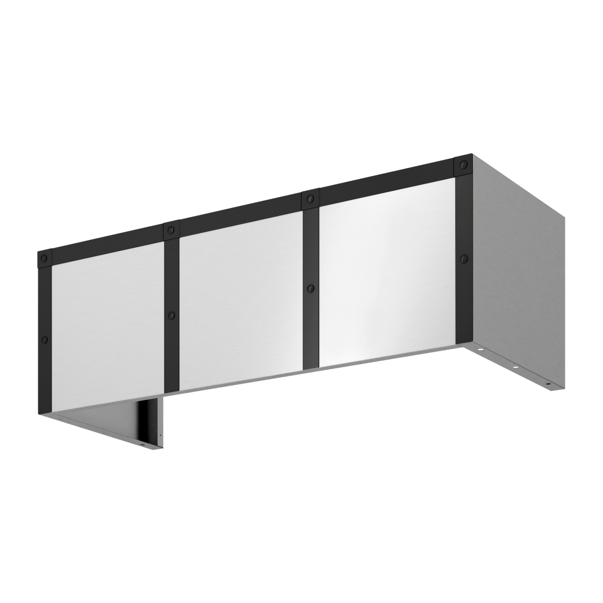 Duct Cover Banding Kit, 36in x 12in, Matte Black