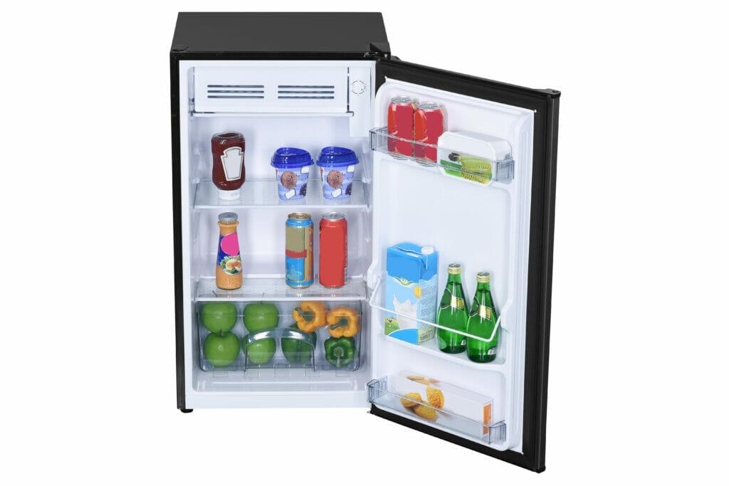 Danby Diplomat 3.2 cu. ft. Compact Refrigerator in Stainless Steel Look