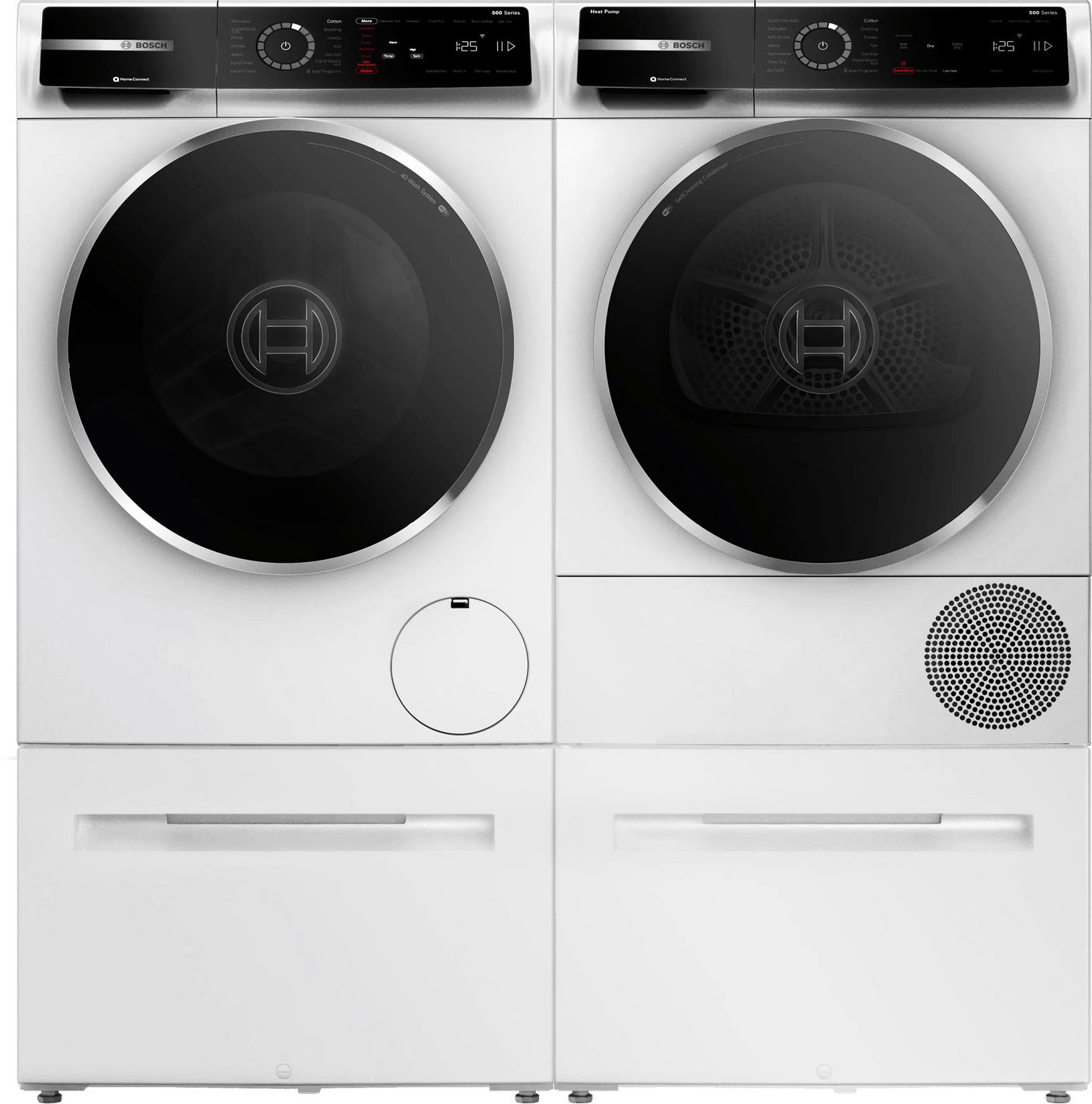 500 Series Compact Washer , White