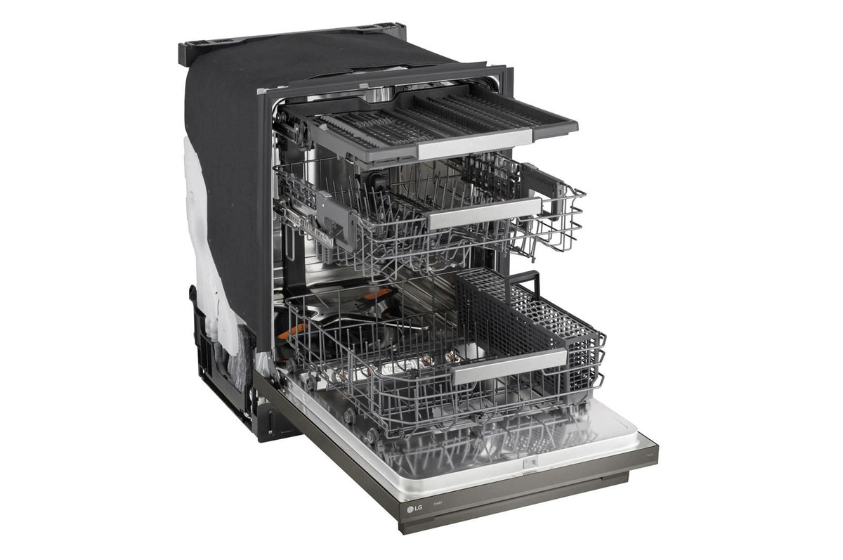 Smart FlushFit™ Top Control Dishwasher with 1-Hour Wash & Dry, QuadWash® Pro, TrueSteam® and Dynamic Heat Dry™ w/AutoVent Dry™