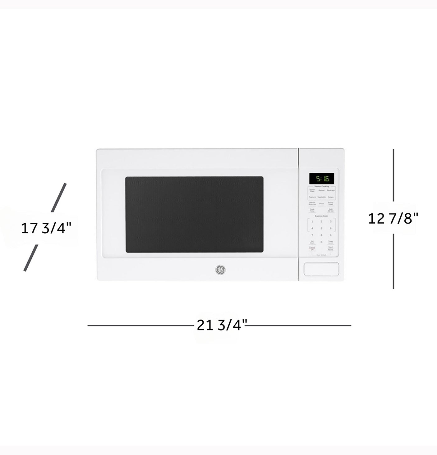 GE® 1.6 Cu. Ft. Countertop Microwave Oven