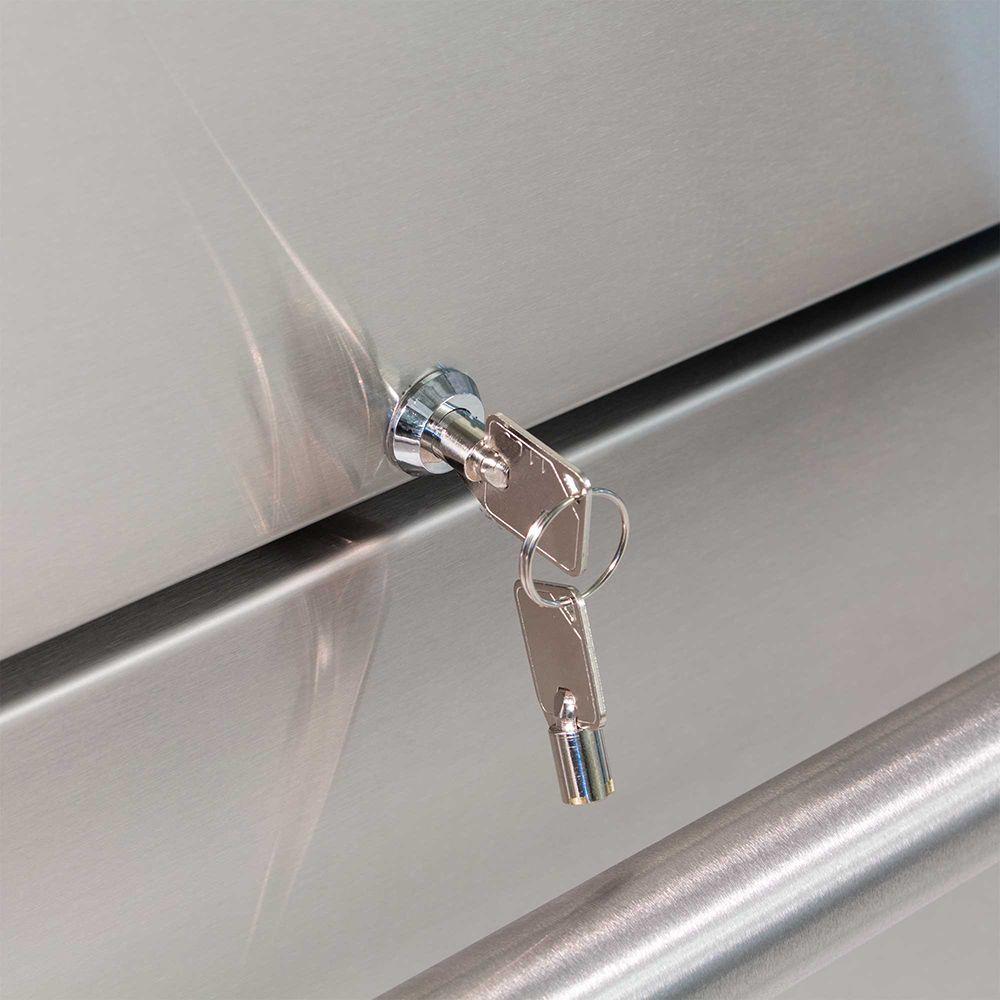 24-In Outdoor Built-In Refrigerated Drawers with Door Swing - Field Reversible
