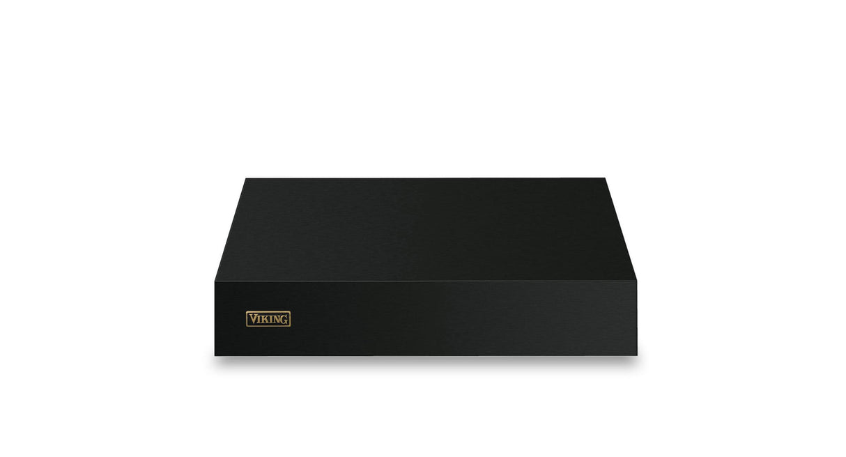 30"W. 12"H. Wall Hood + Ventilator (Finish: Antique Bronze, Trim: Brushed Brass)