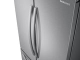 28 cu. ft. Large Capacity 3-Door French Door Refrigerator with AutoFill Water Pitcher in Stainless Steel