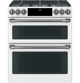Café™ Front Control Gas Knobs and Handles - Brushed Black
