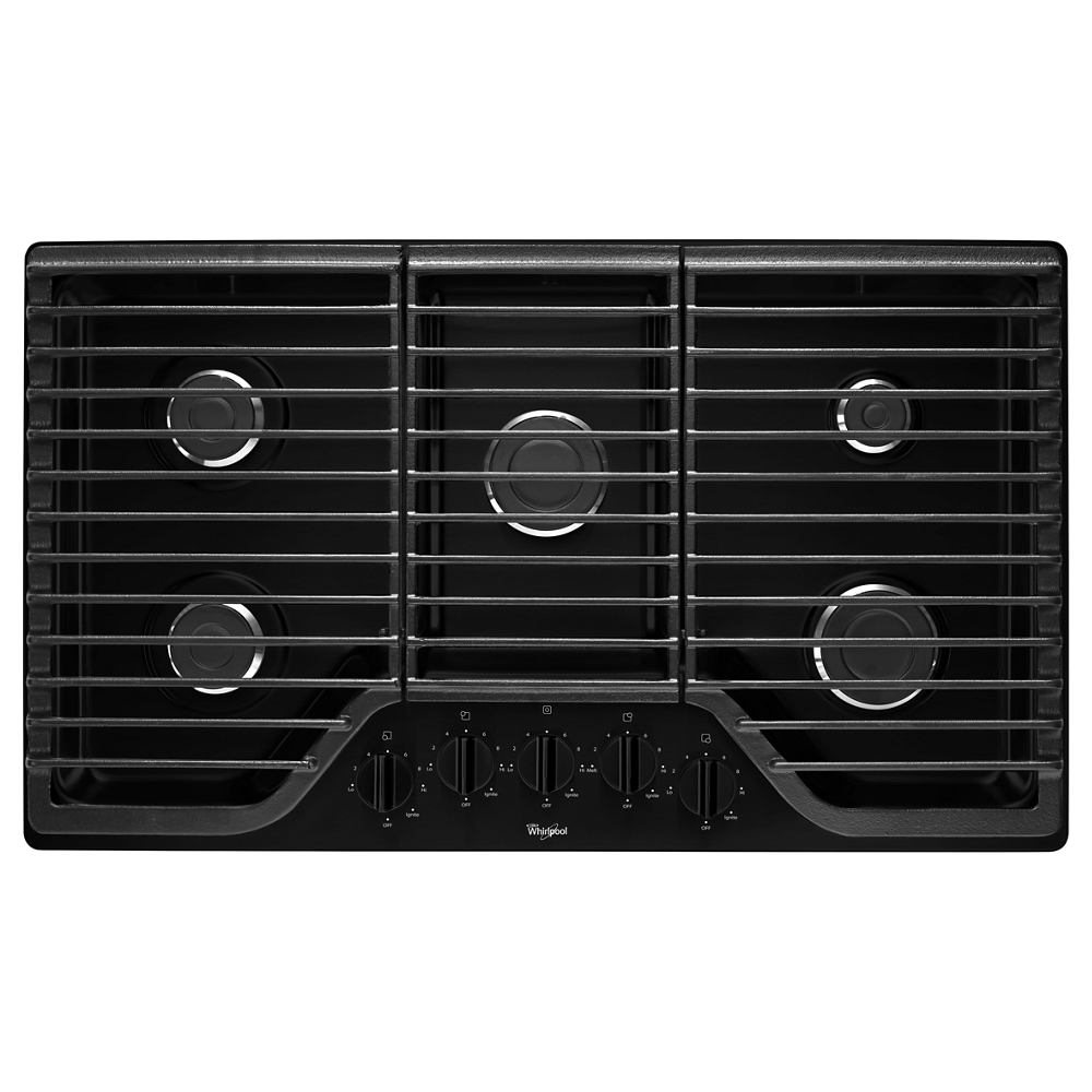36 inch 5 Burner Gas Cooktop with Fifth Burner