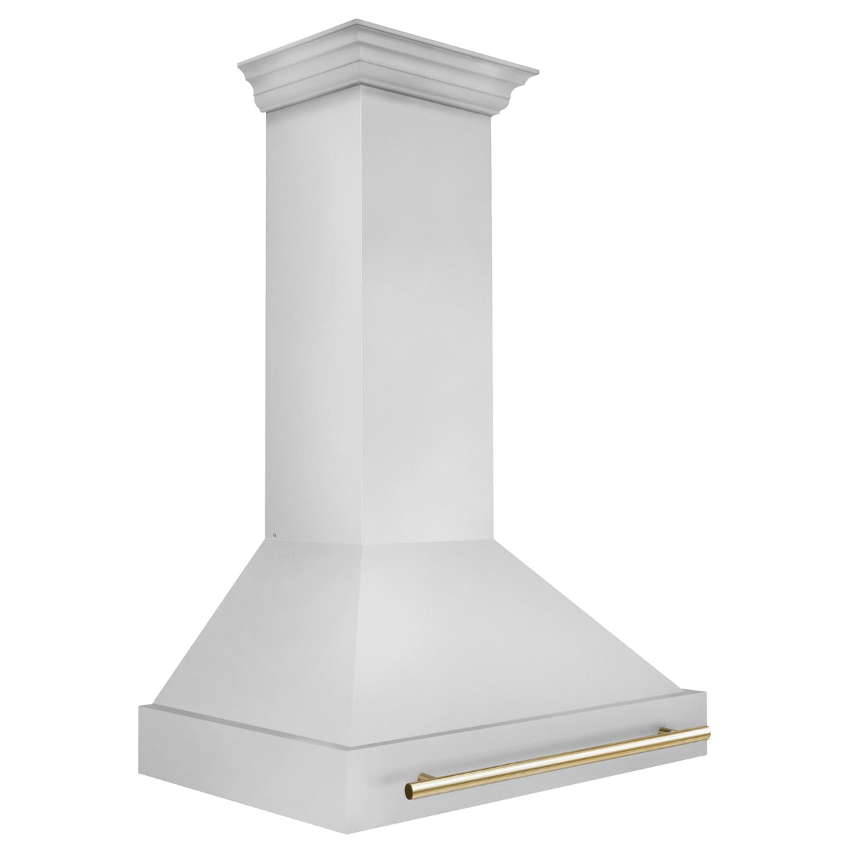 36 in. ZLINE Autograph Edition Stainless Steel Range Hood with Stainless Steel Shell and Handle (8654STZ-36) [Color: Matte Black]
