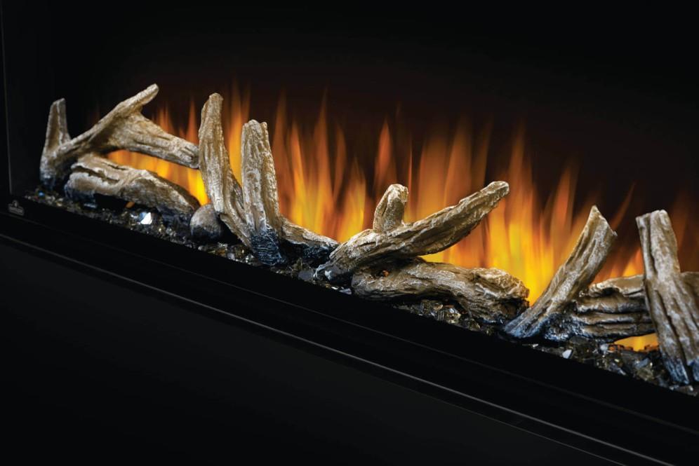 Alluravision 50 Slimline Wall Hanging Electric Fireplace