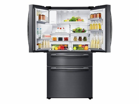 25 cu. ft. 4-Door French Door Refrigerator in Black Stainless Steel