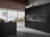 DGC 7870X Graphite grey - 30" Handleless compact Combi-Steam Oven XL for steam cooking, baking, roasting with roast probe + menu cooking.