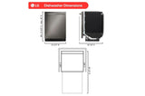 Smart FlushFit™ Top Control Dishwasher with 1-Hour Wash & Dry, QuadWash® Pro, TrueSteam® and Dynamic Heat Dry™ w/AutoVent Dry™
