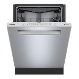 300 Series, built-under dishwasher, 24'', Brushed steel anti-fingerprint