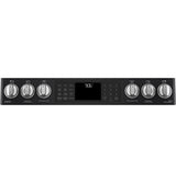 GE Café Series 30" Slide-In Front Control Range with Warming Drawer