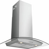 30" Glass Canopy Hood