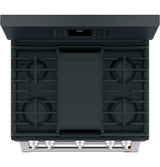 Café™ 30" Smart Free-Standing Gas Double-Oven Range with Convection
