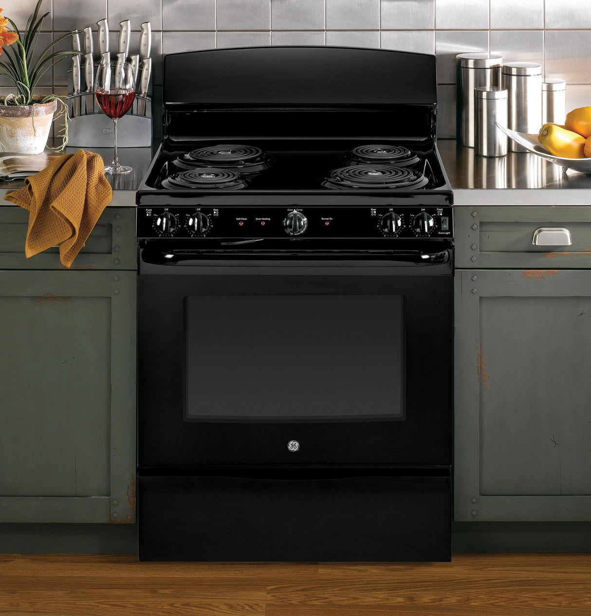 GE® 30" Free-Standing Electric Range