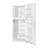 Verona VEFTF2412RWH 24 inch Top Freezer Refrigerator with 12 cu. ft. Total Capacity, Reversible Doors, Recessed Handle, Energy Star (White)