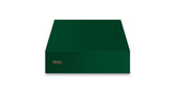 30"W. 18"H. Wall Hood (Finish: Ivy, Trim: Brushed Brass)