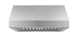 30" Pro Wall Hood, 18" High, Silver Stainless Steel