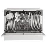 Danby 6 Place Setting Countertop Dishwasher in White