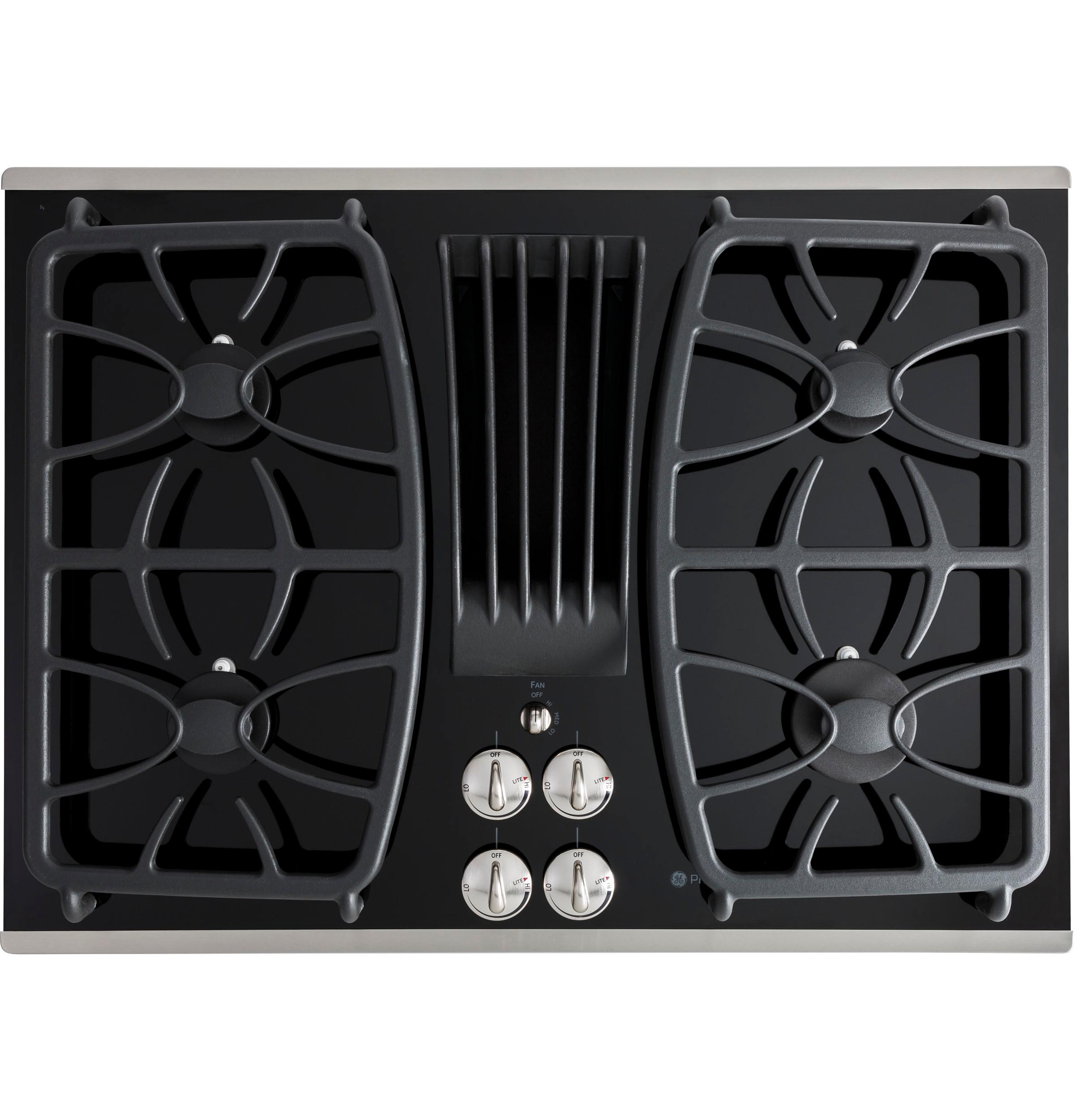 GE Profile™ 30" Built-In Gas Downdraft Cooktop
