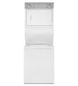 Stacked Gas Laundry Pair with Dependable Clean Wash System