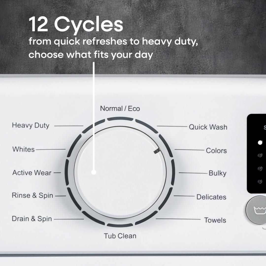 Element 3.9 cu. ft. Top Load Washer with Agitator - White (ENTW3925EW)