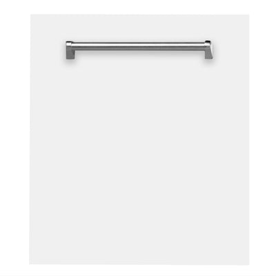 ZLINE 24 in. Top Control Dishwasher with Stainless Steel Tub and Traditional Style Handle, 52dBa (DW-24) [Color: White Matte]